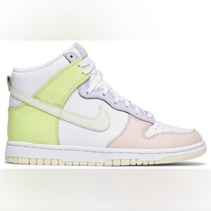 Women’s Nike Dunk High Cashmere - Light Lemon Twist